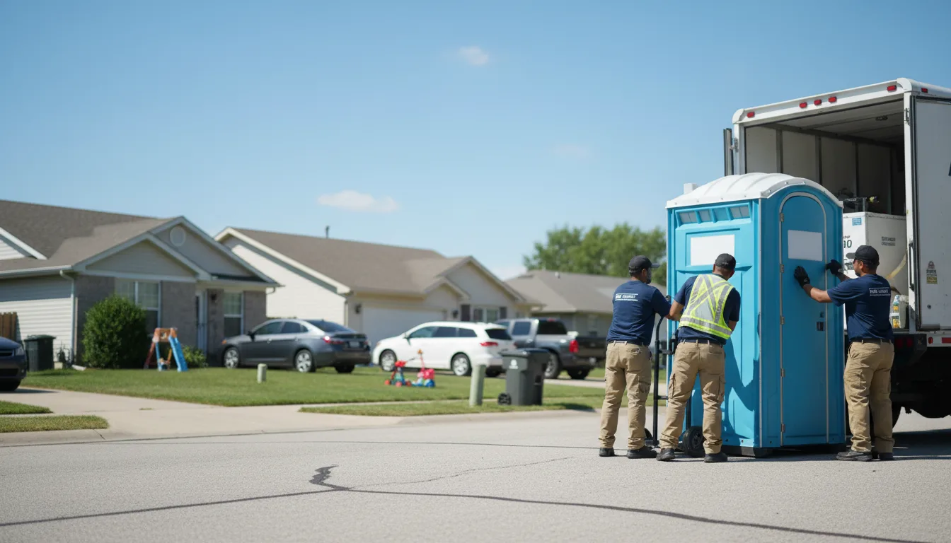 Standard Porta Potty Rentals in Delphi, IN near me